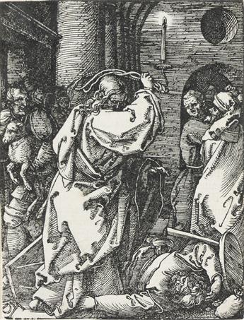 ALBRECHT DÜRER Christ Driving the Moneychangers from the Temple * The Mocking of Christ.